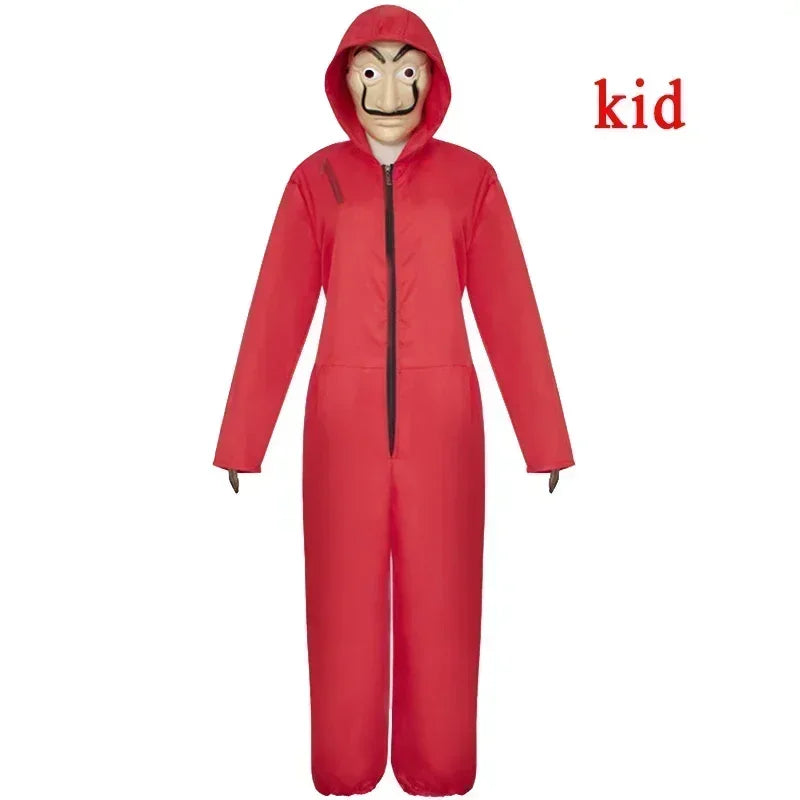 Papirhuset (La Casa de Papel) Kostyme