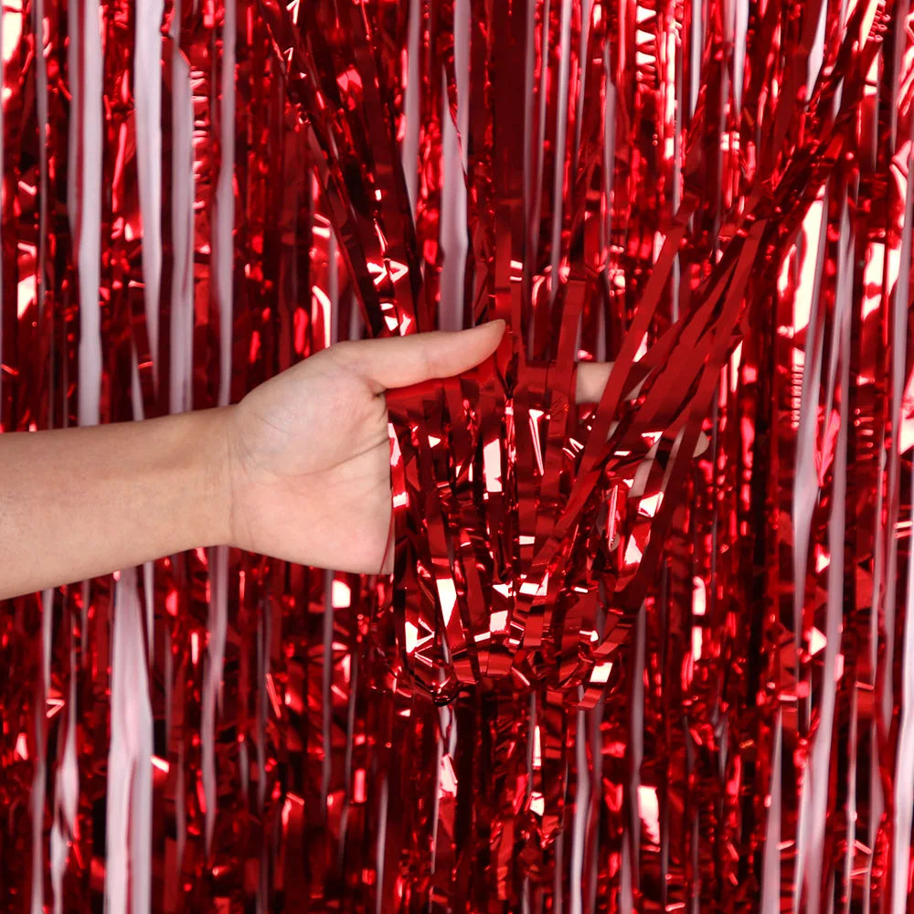 Glitter Bakgrunnsgardin for Fotovegg 1x2m