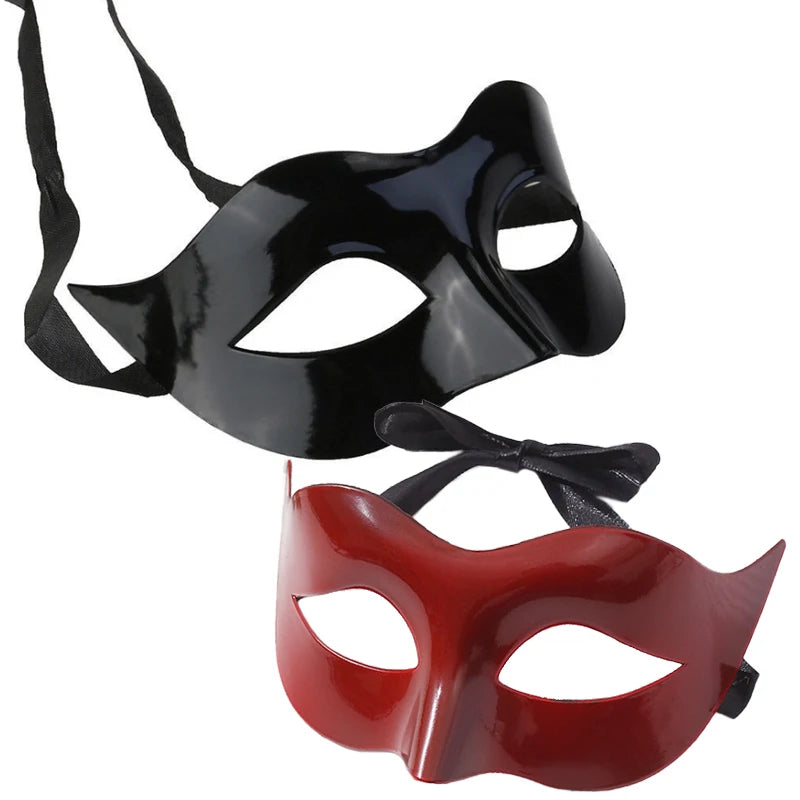 Retro Gentleman & Dronning Halvmaske