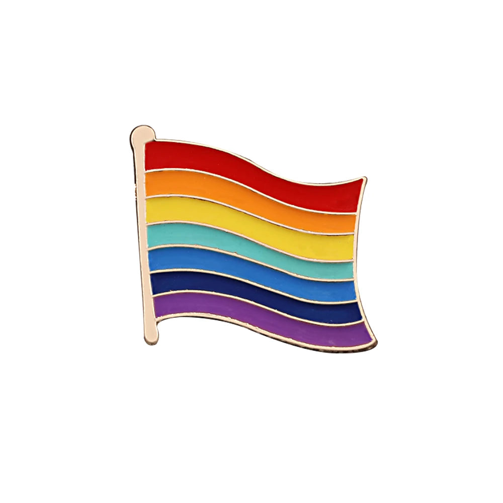 Pride Emaljepins & Regnbue-Pins for Jakke og Veske