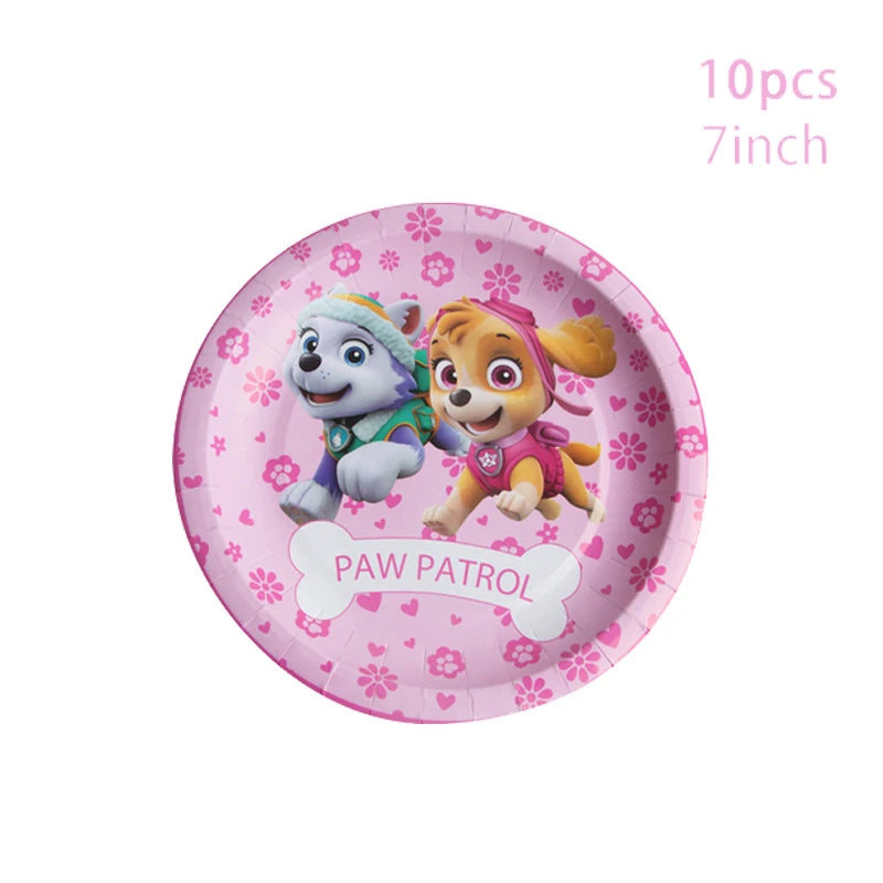 Paw Patrol Skye Rosa Bursdagsservise