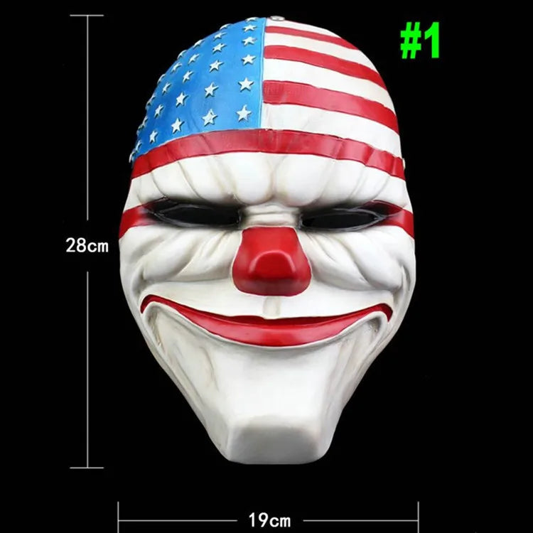 Payday 2 Heist Resinmaske