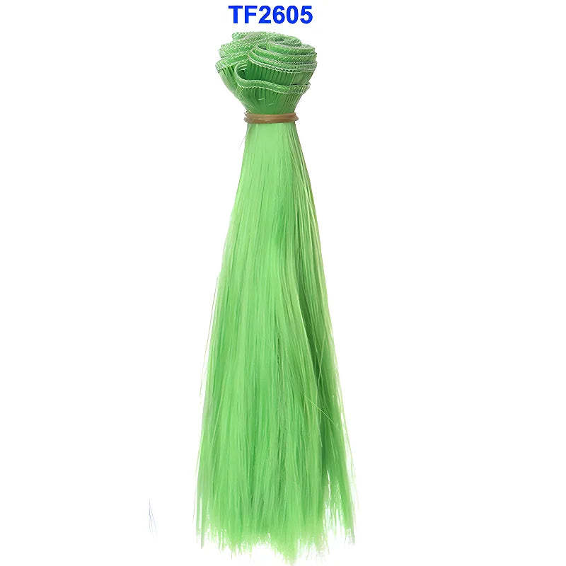 Dukkehår / BJD Parykk-Tresse (15–25 cm)