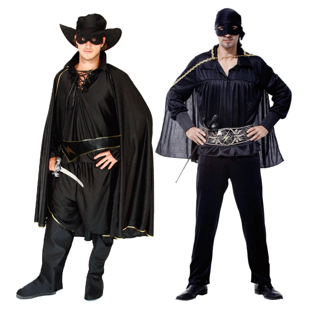 Zorro Cosplay Kostyme