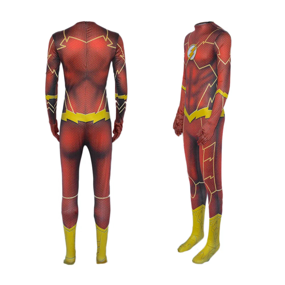 Barry F Allen Tights Kostyme
