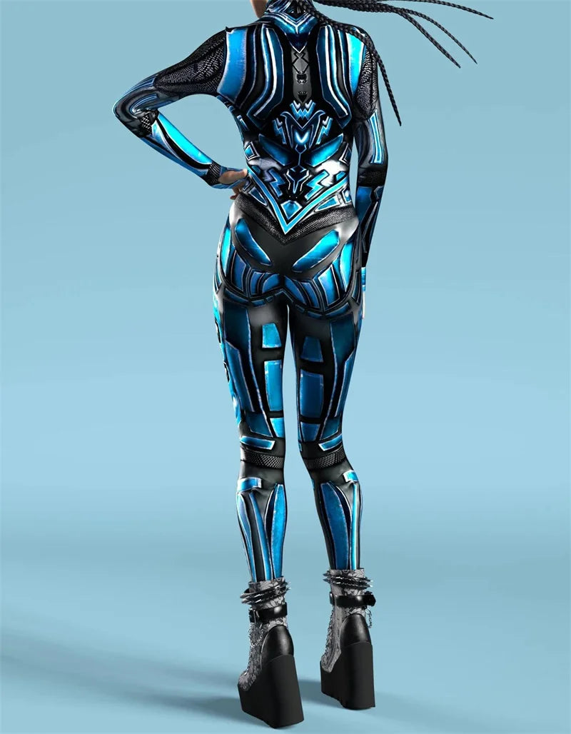 Cyber Witcher Templar Bodysuit Cosplay