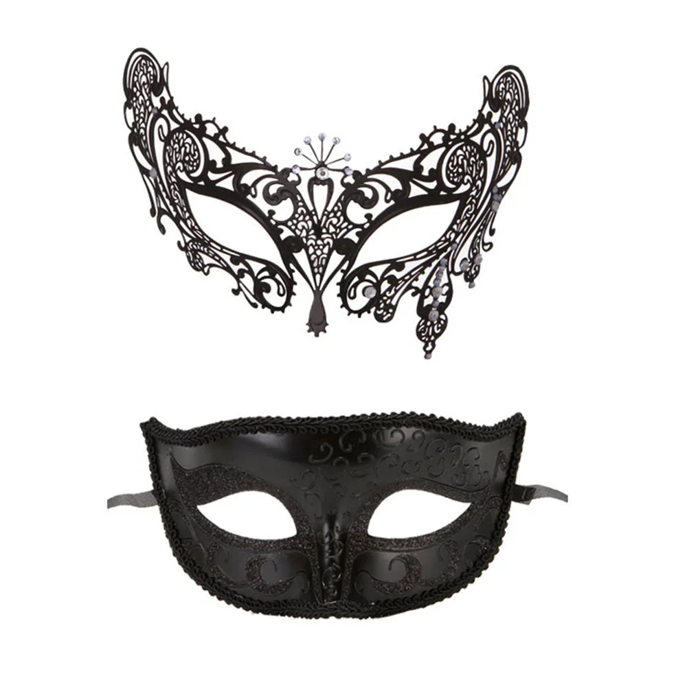 Eksklusivt Maskeradesett for Par (2 stk)