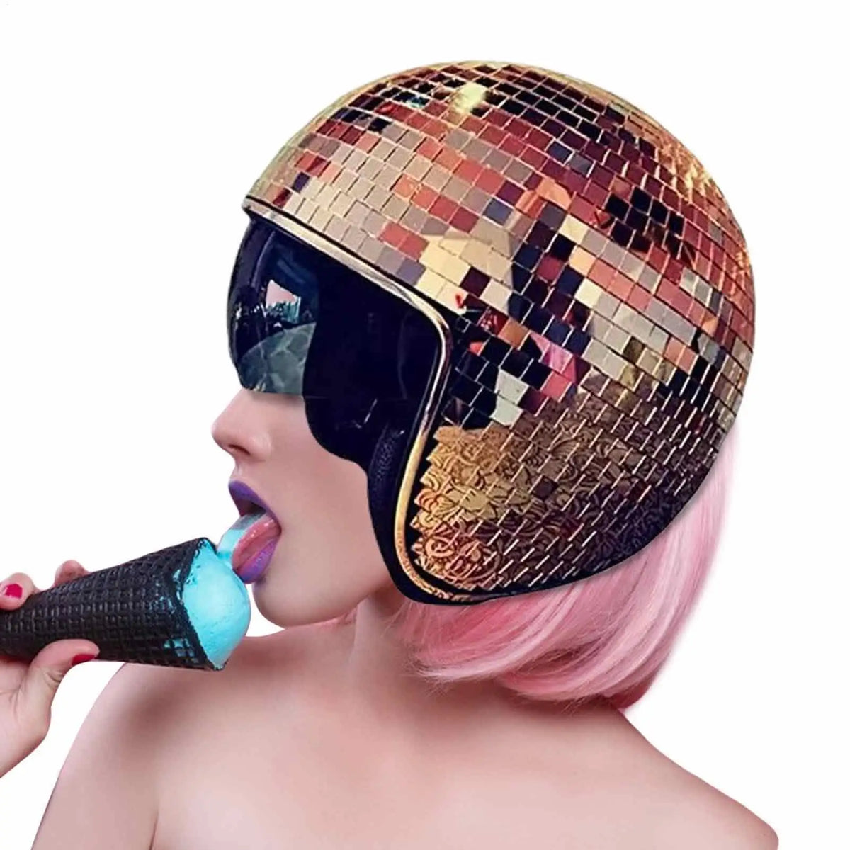 Glitter Disco Speilhatt