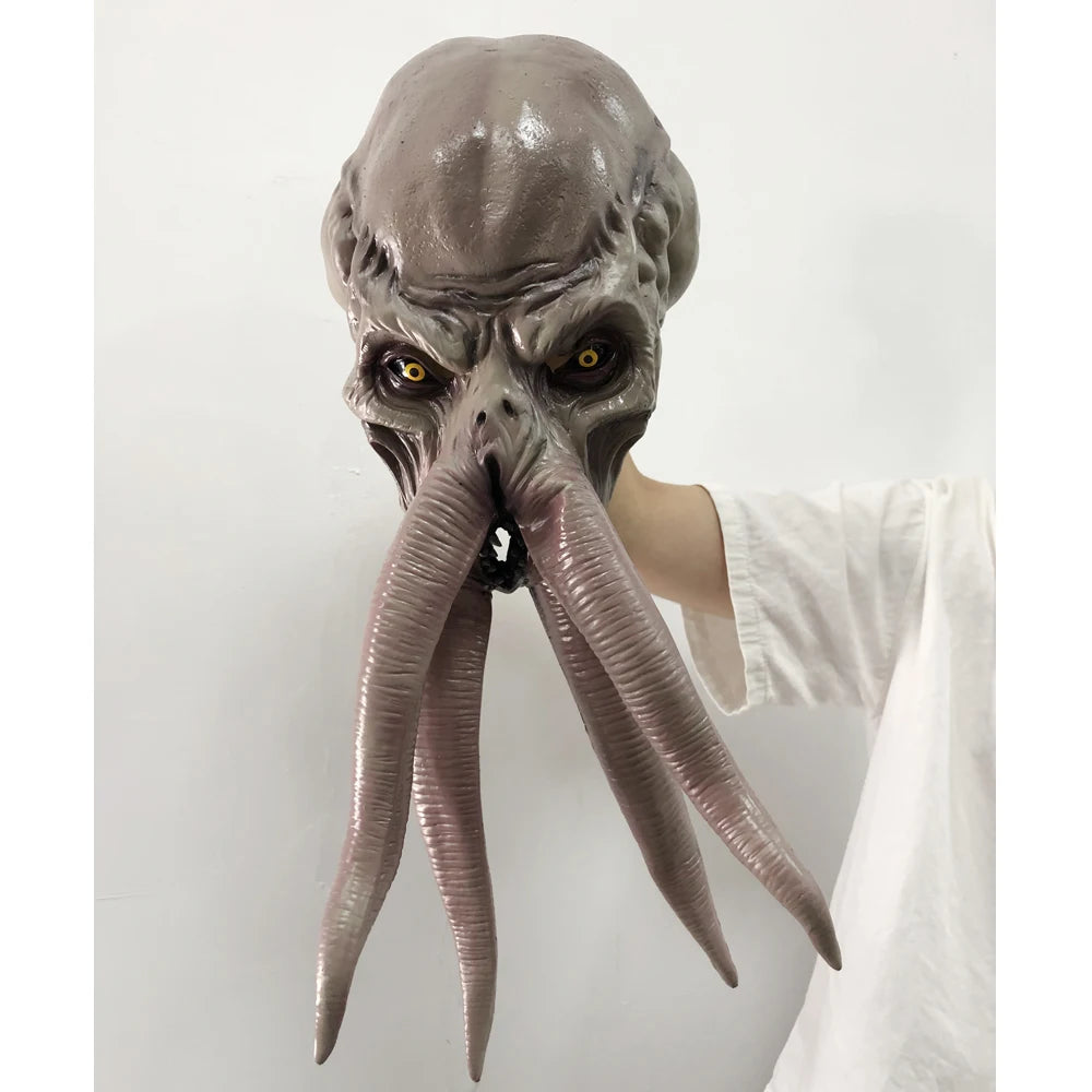 Baldur's Gate 3 Mind Flayer Lateksmaske