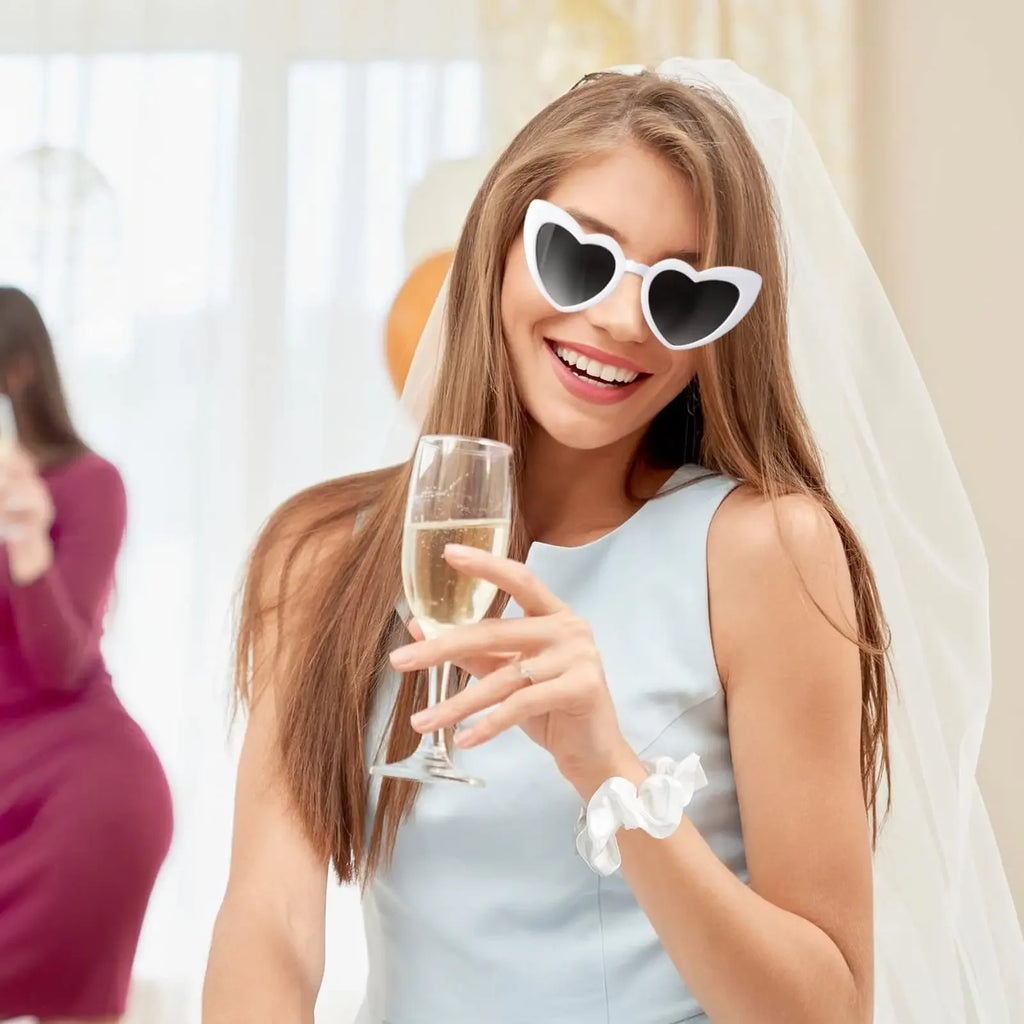 Bride & Bridesmaid Hjerteformede Solbriller