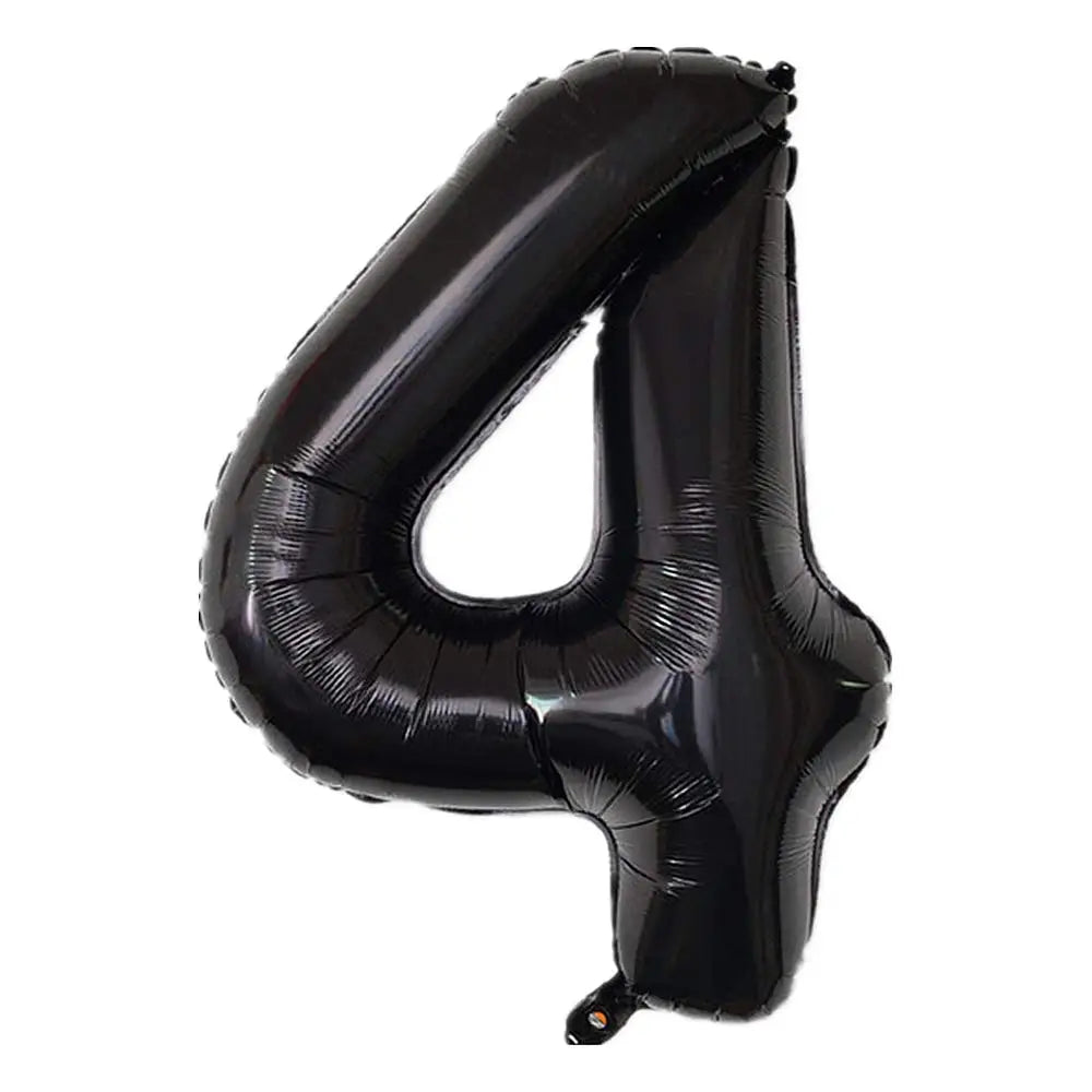 Stor Regnbue Tall-Folieballong 80cm (0-9)
