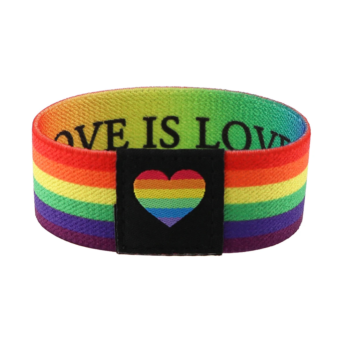 Pride Regnbue Hjerte Venskapsarmbånd