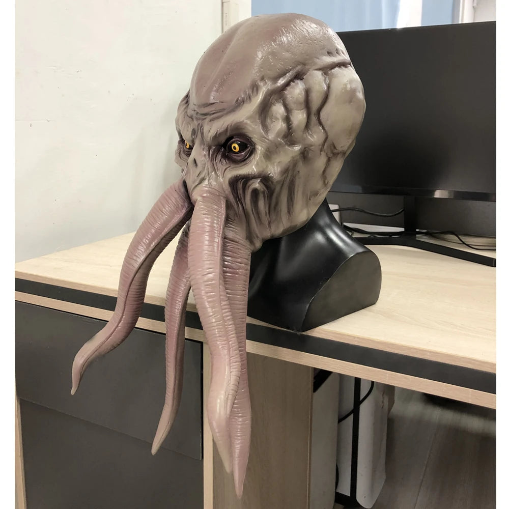 Baldur's Gate 3 Mind Flayer Lateksmaske
