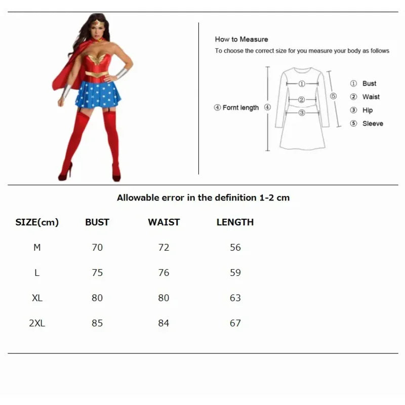 Wonder Woman & Supergirl Kostyme