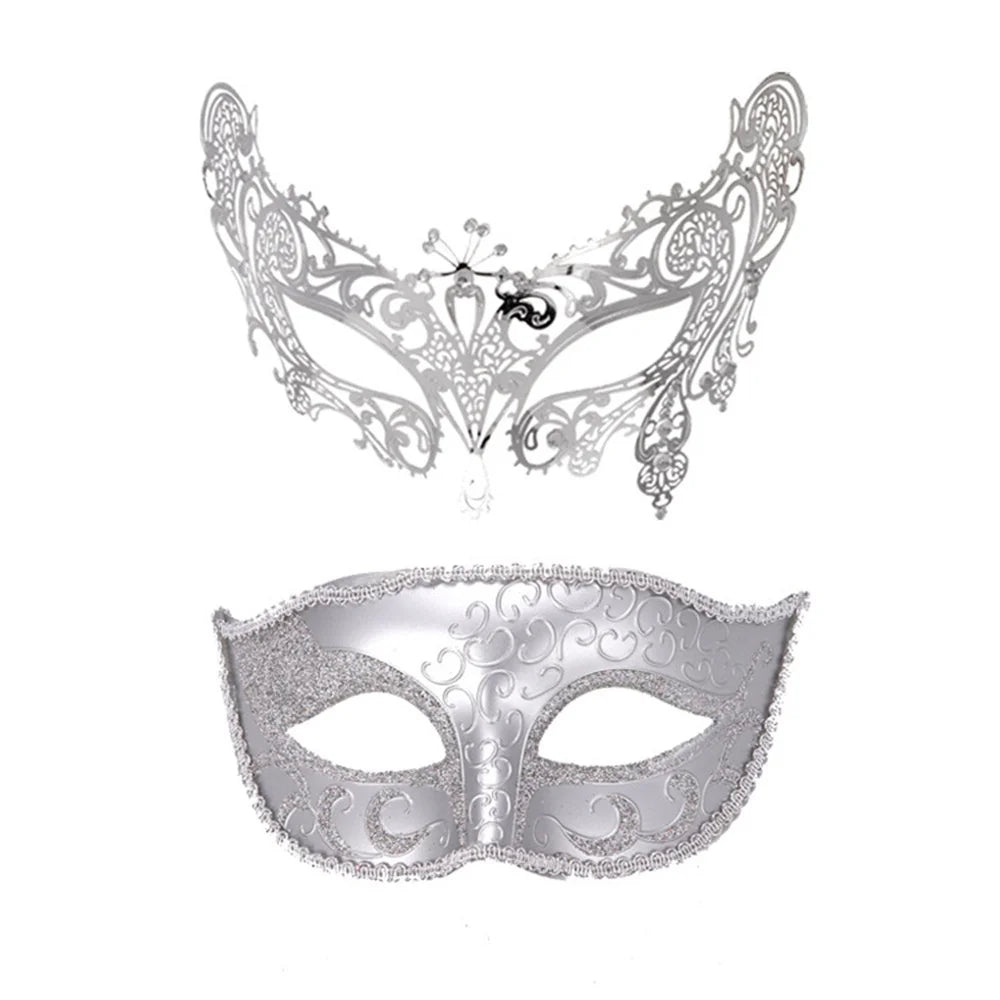 Eksklusivt Maskeradesett for Par (2 stk)