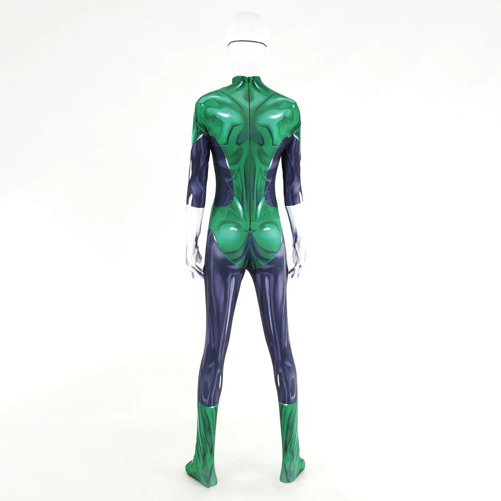 Woman Green Lantern Female Kostyme