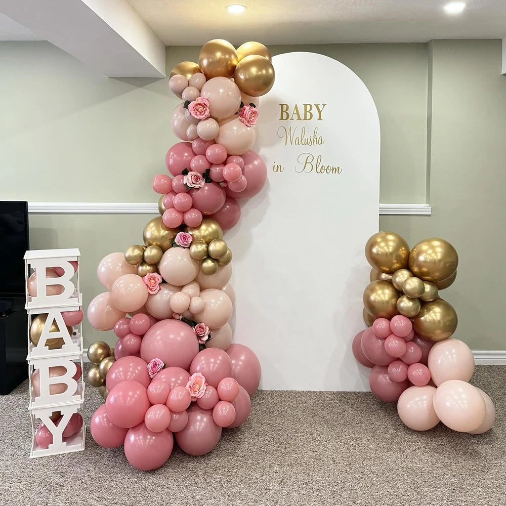 Pastell Latexballonger – Baby Rosa & Blå