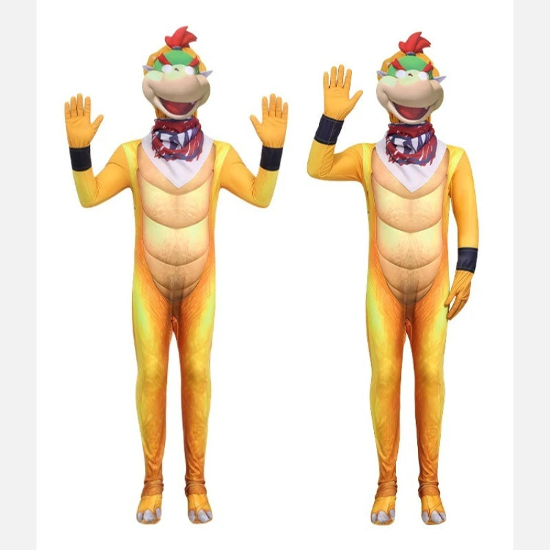 Super Mario Bowser & Yoshi Heldrakt Kostyme