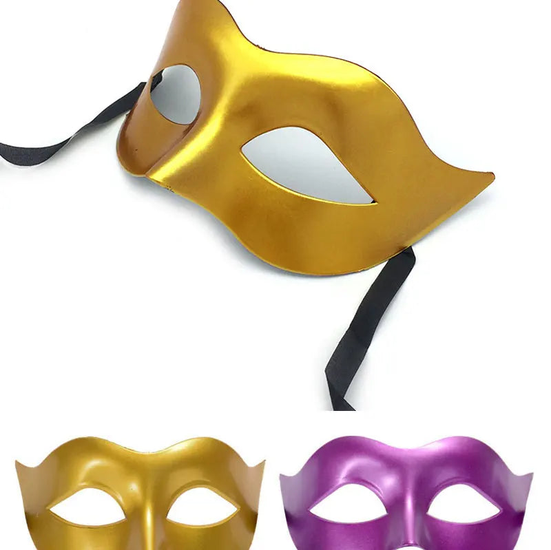 Retro Gentleman & Dronning Halvmaske