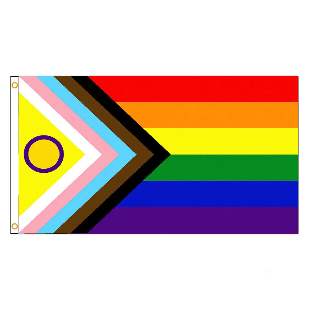 Transgender & Pride Polyesterflagg 90x150cm