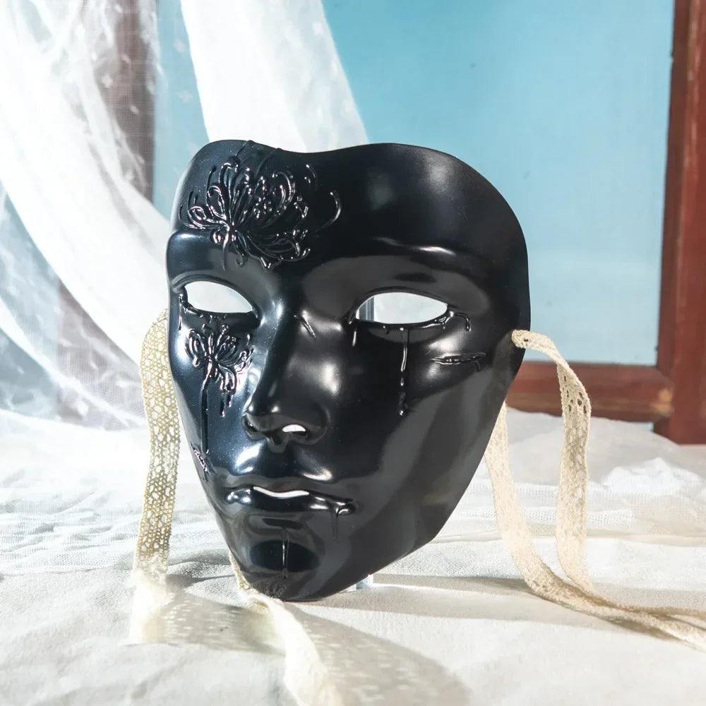 Tradusjonell Asiatisk Maskeradadmaske for Herre