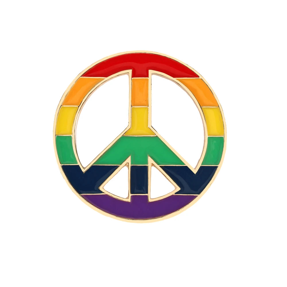 Pride Emaljepins & Regnbue-Pins for Jakke og Veske