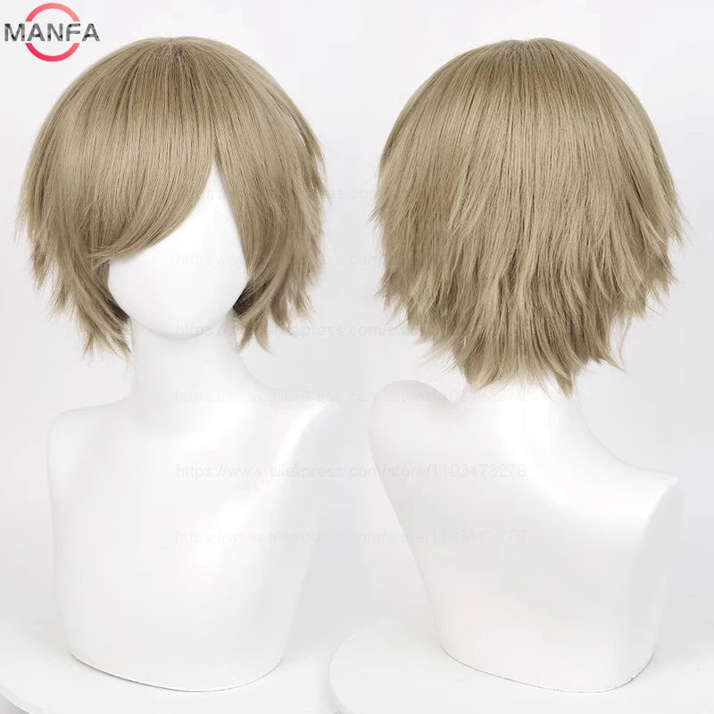 Kort Rett Cosplay-Parykk (30 cm)