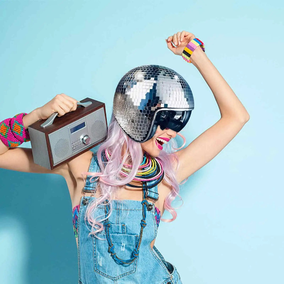 Glitter Disco Speilhatt