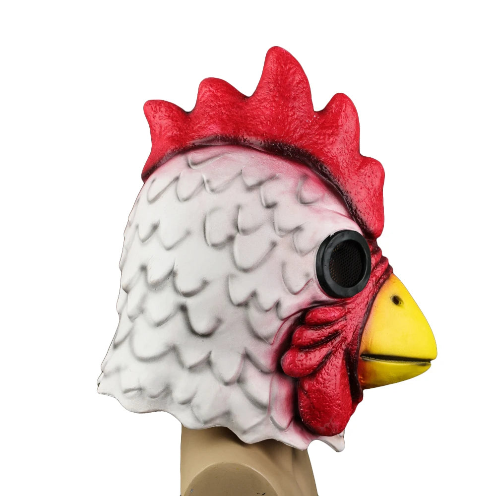 Hotline Miami Hane / Kylling Lateksmaske