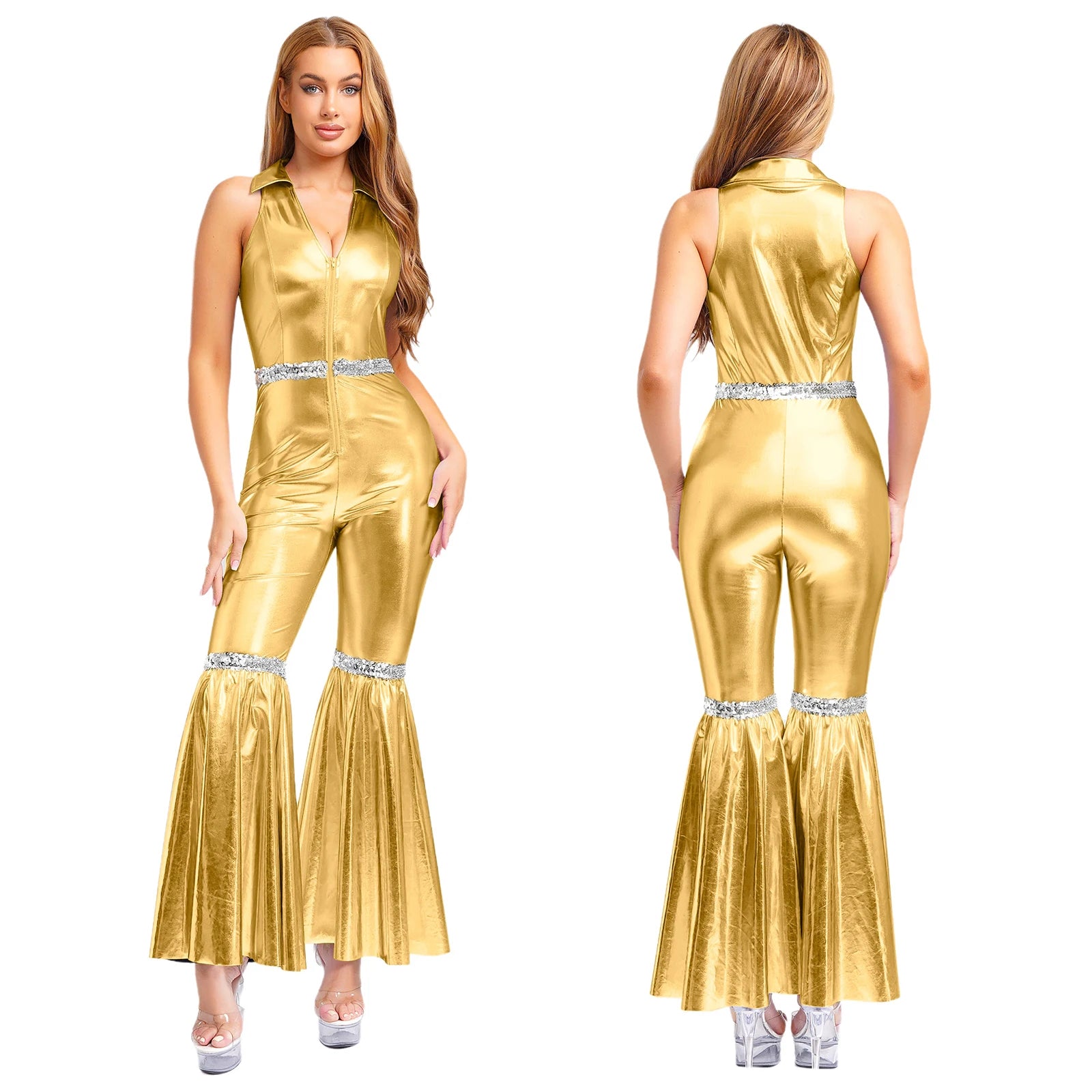 70-talls Disko Jumpsuit for Damer