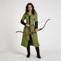 Womens Medieval Hooded With Kostyme