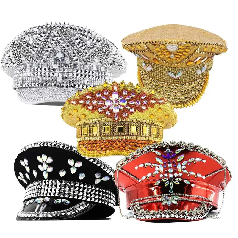 Glitrende Flosshatt / Top Hat
