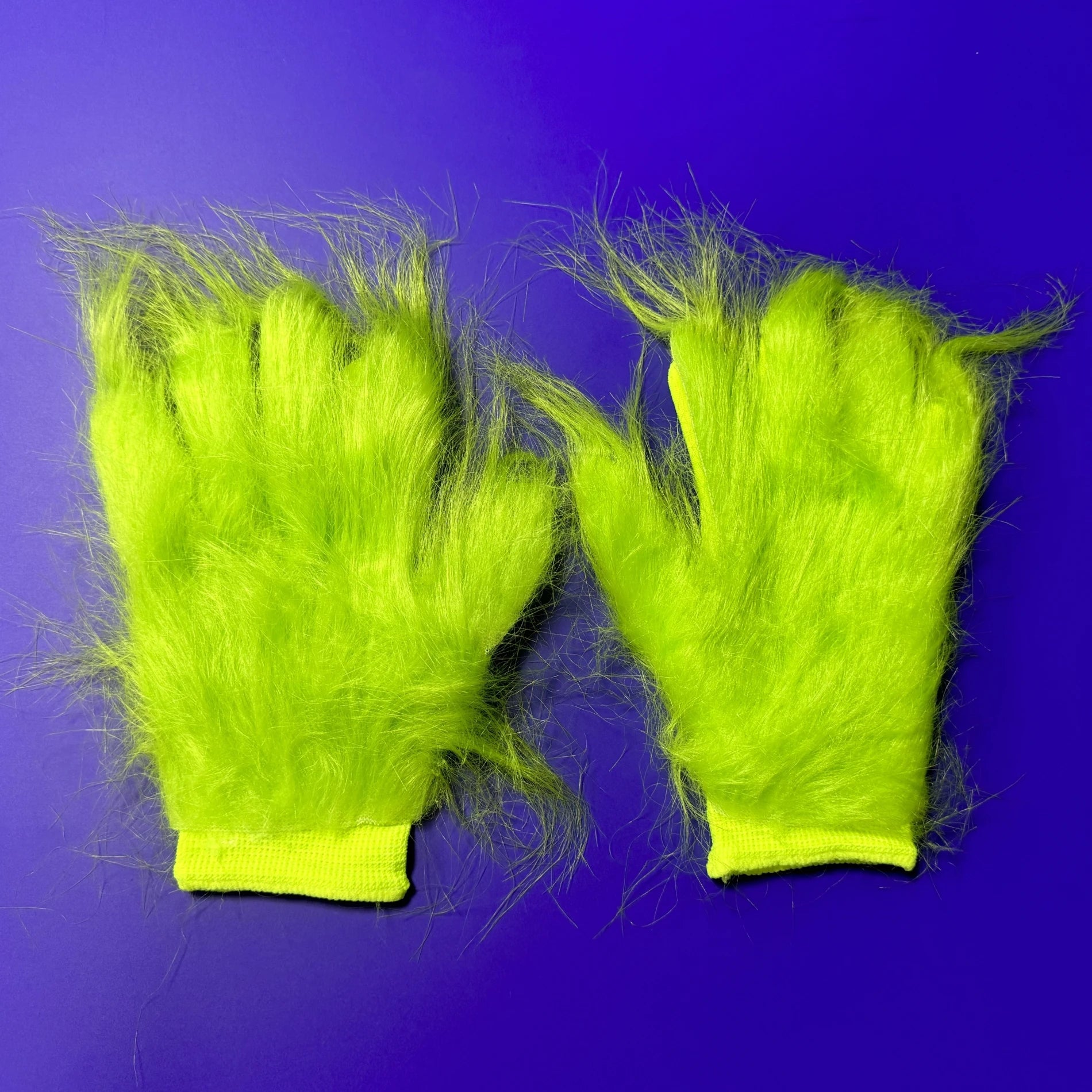 Grønn Monster Lateksmaske (Grinchen-stil)