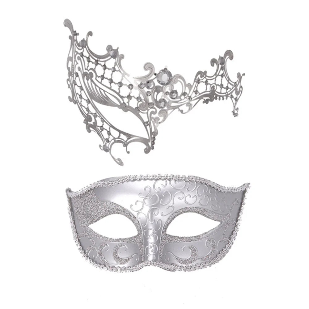 Eksklusivt Maskeradesett for Par (2 stk)