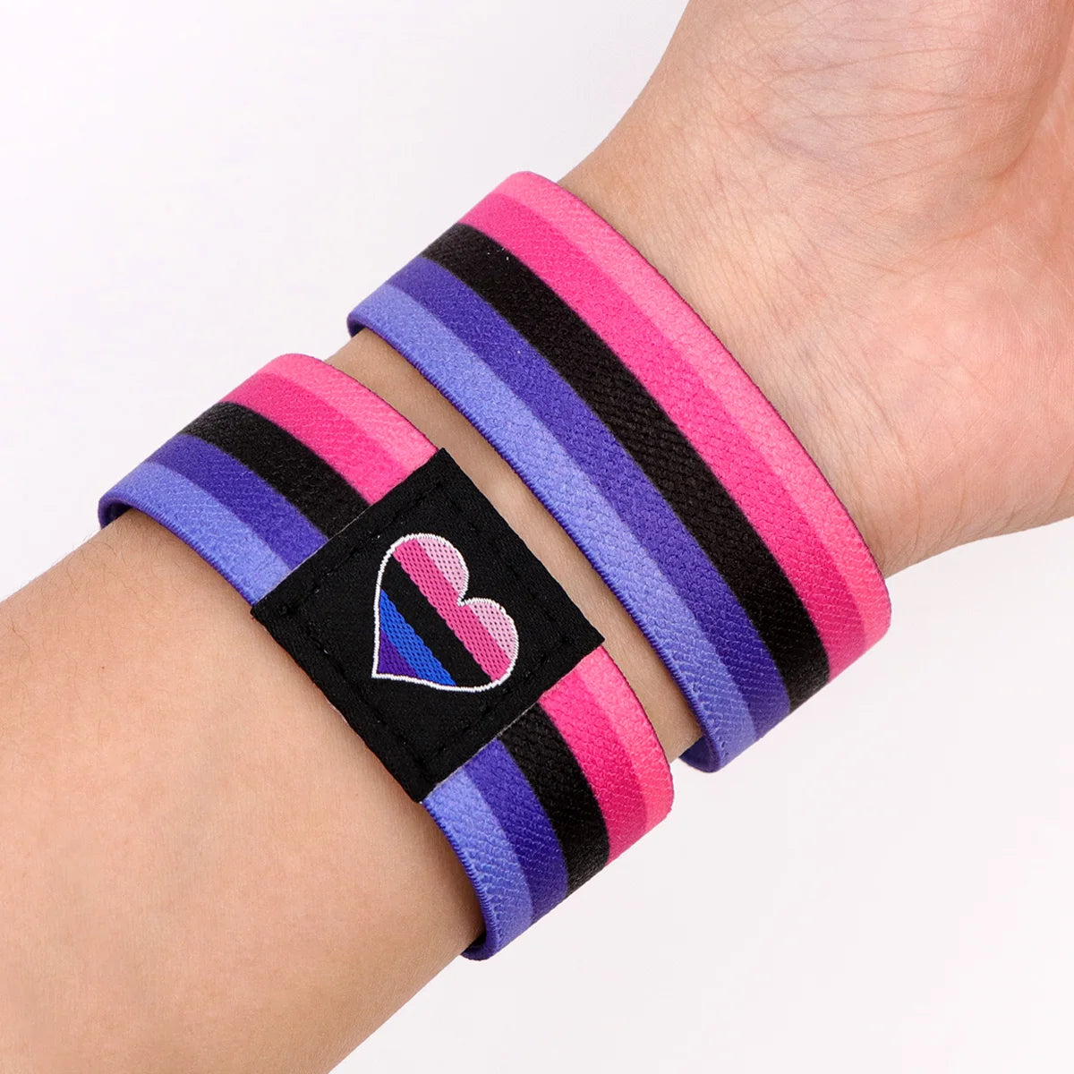 Elastisk Pride Armbånd / Sport-Svettebånd