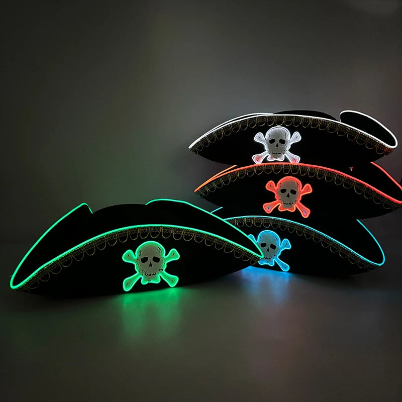 LED-Lyst Western Cowboyhatt