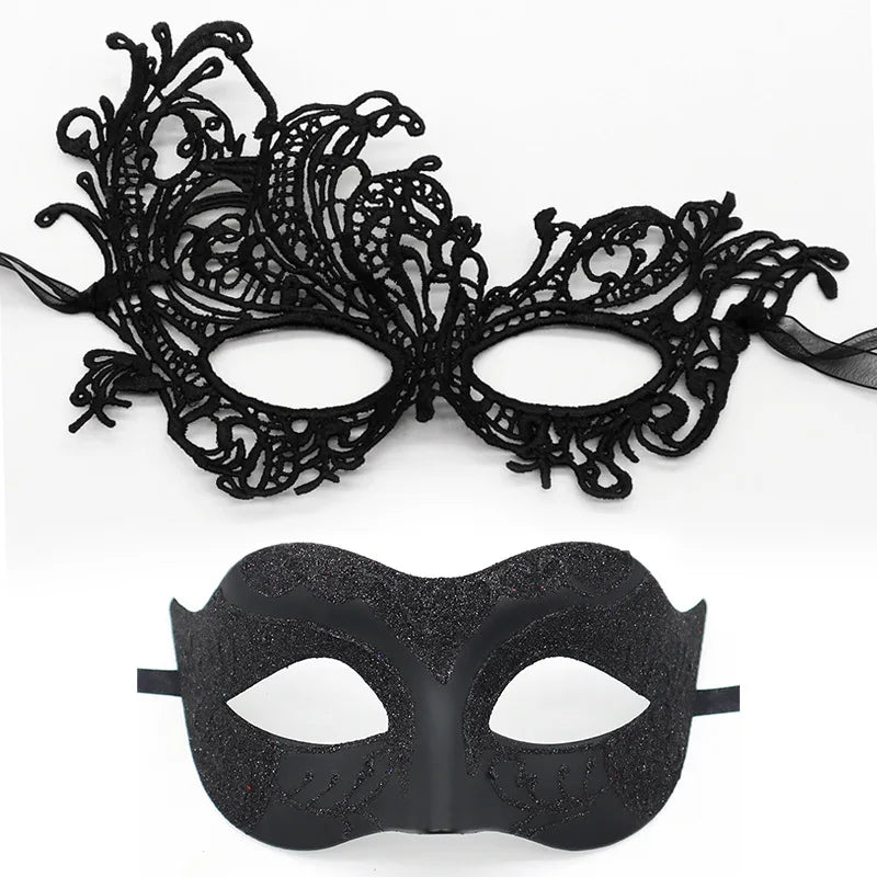 Sommerfugl Maskeradesett for Par (2 stk)