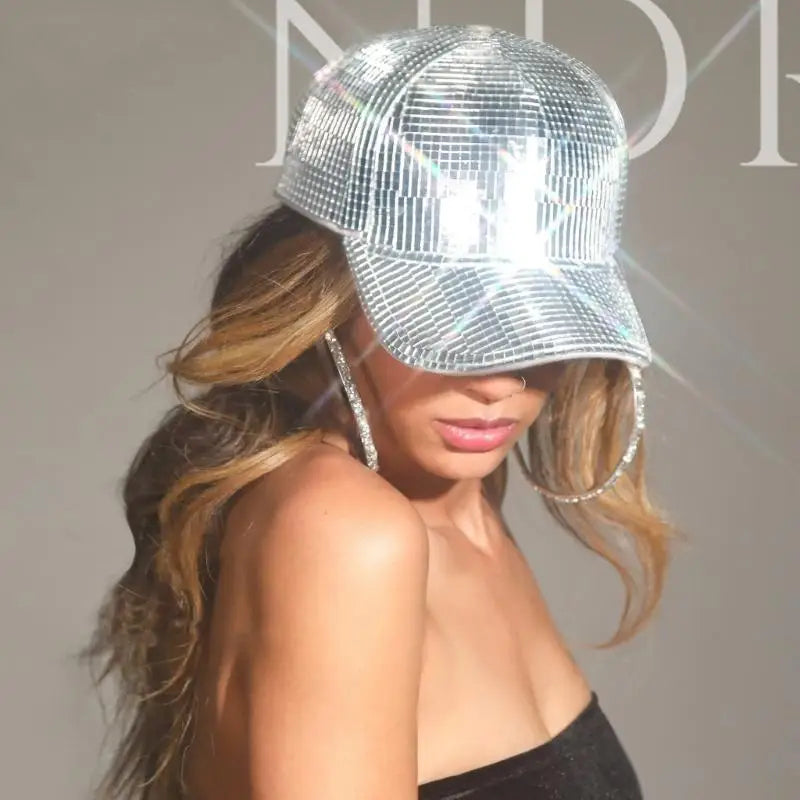 Glitter Disco Speilhatt