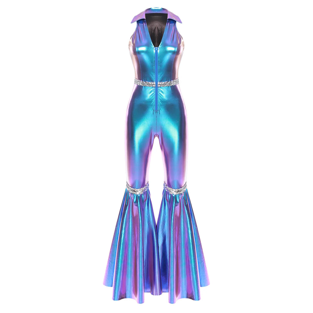 70-talls Disko Jumpsuit for Damer