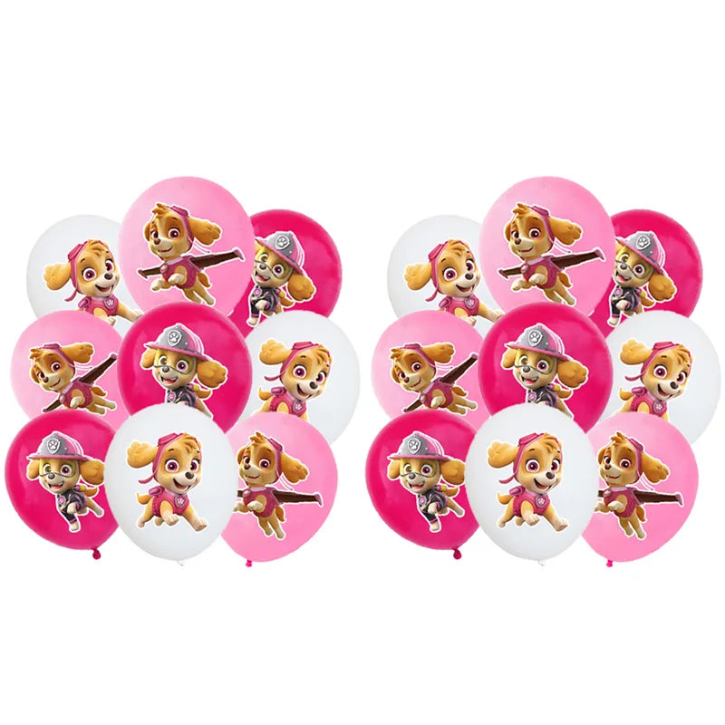 Paw Patrol Skye Rosa Bursdagsservise