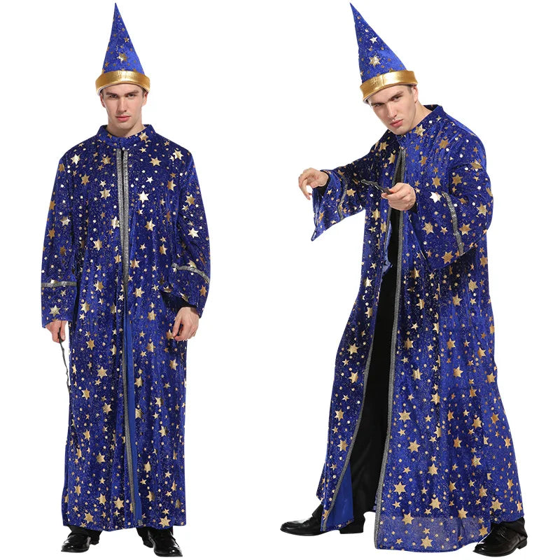 Magiker Kappe Sett for Voksne