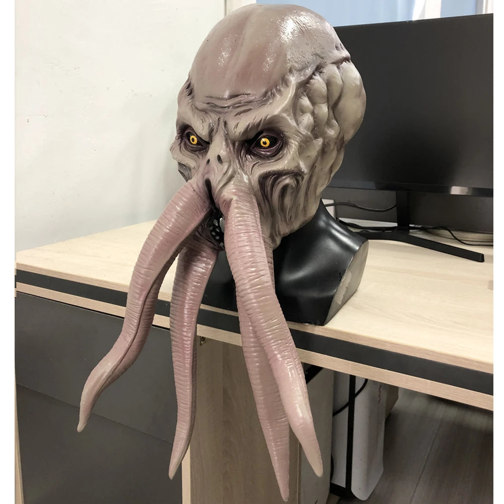 Baldur's Gate 3 Mind Flayer Lateksmaske