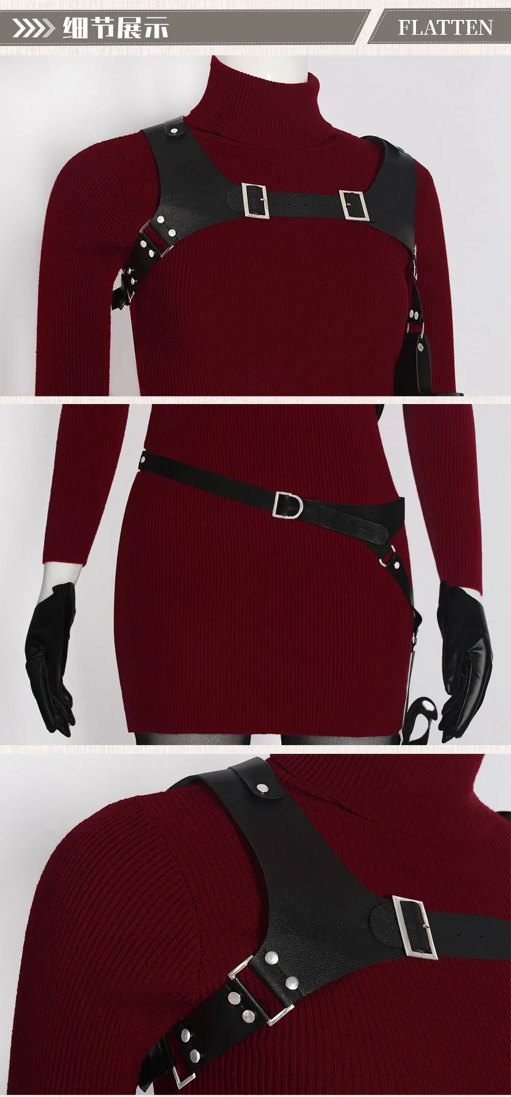 Resident Evil Ada Wong Cosplay Sett
