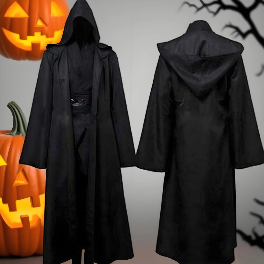 Svart Jedi / Vampyr Kappe for Voksne