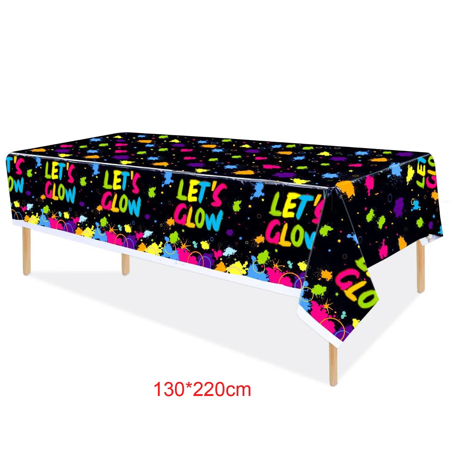 Festlig 1/2Sets Neon Plastic Hats Glasses
