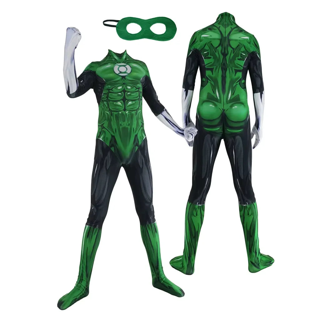 Woman Green Lantern Female Kostyme