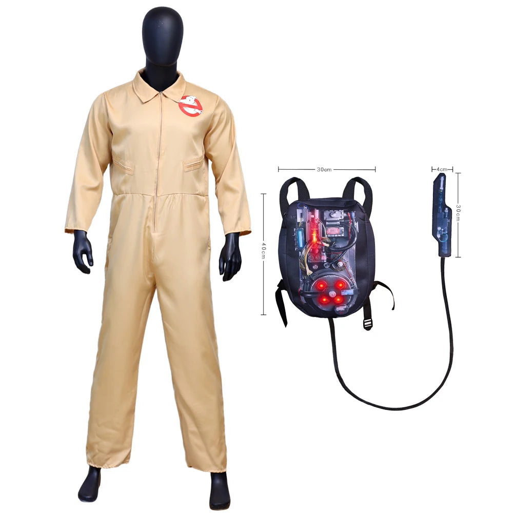 Ghostbusters Kostyme med Ryggsekk
