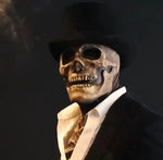 Grå med Hatt