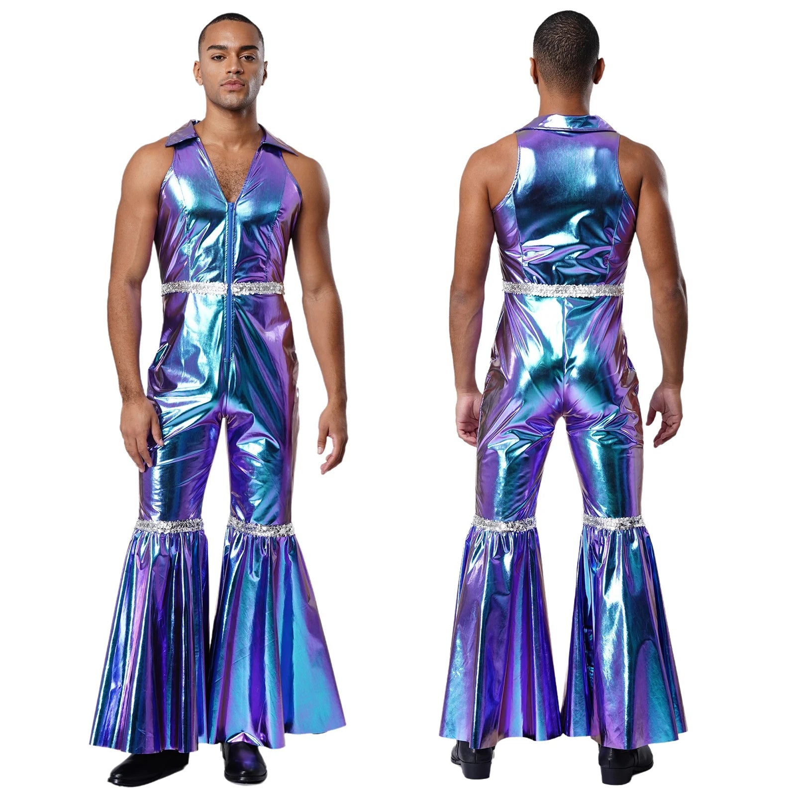 70-talls Disko Jumpsuit for Damer