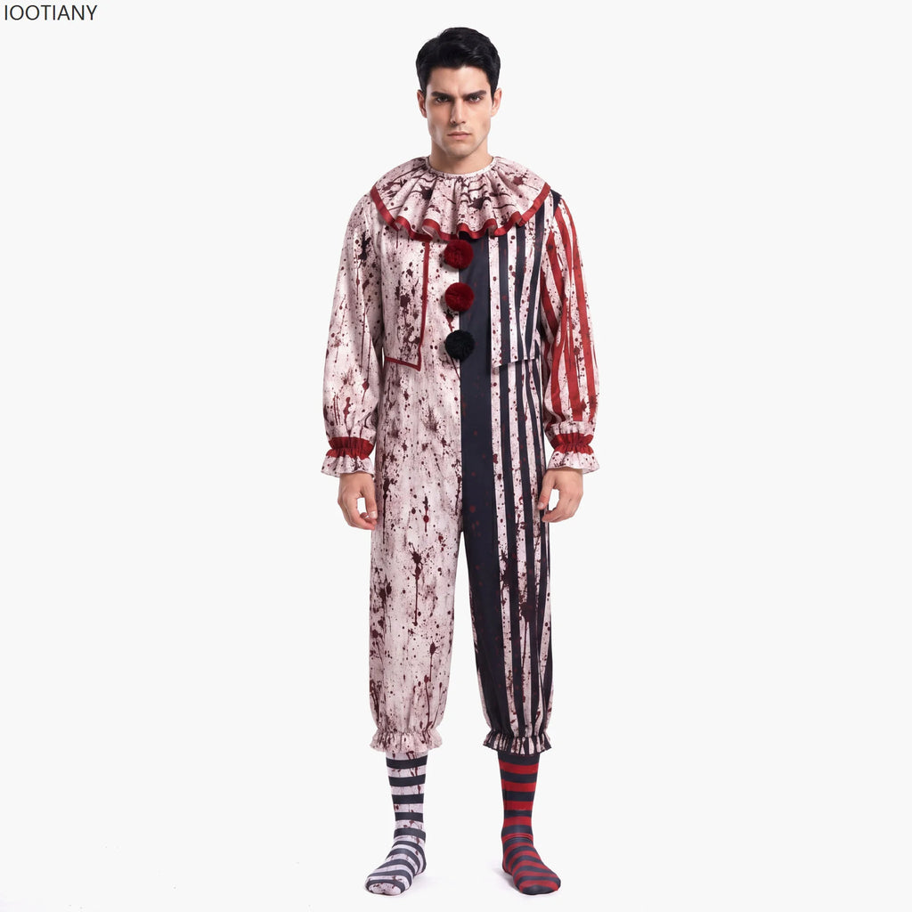 Blodig Cirkus Killer Clown Kostyme til Dame